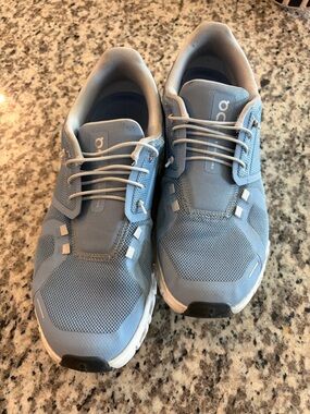 On Running Light Blue Women's Athletic Sneakers